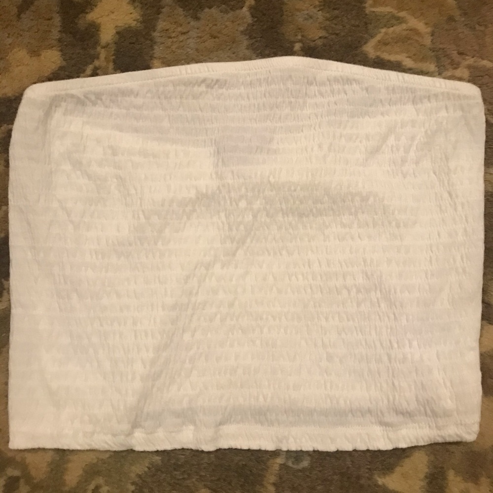 American eagle strapless crop top